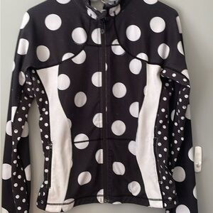 COPY - Rare lululemon Black and White Polka Dot Jacket